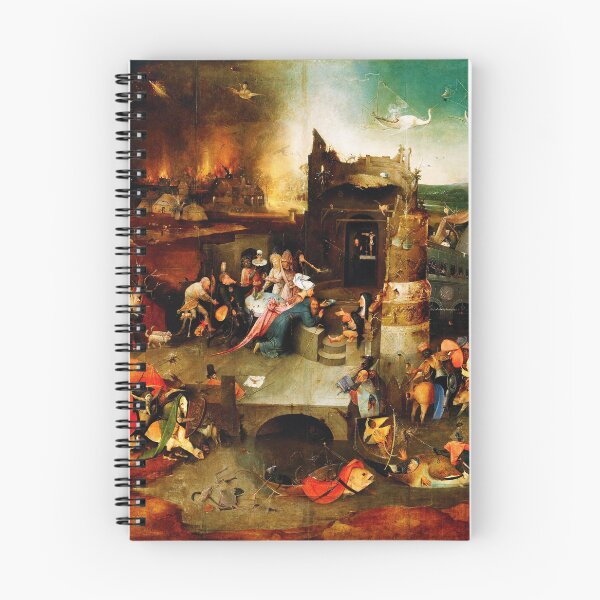Item preview, HD. Temptation of Saint Anthony (Triptych), by Hieronymus Bosch (High definition) designed and sold by ArmoniMundi.