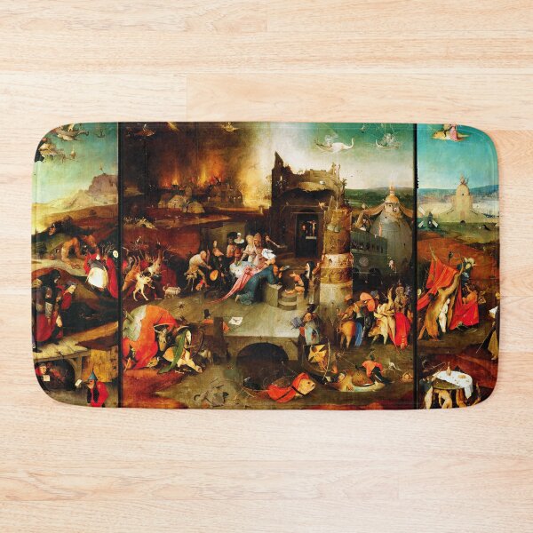 Item preview, HD. Temptation of Saint Anthony (Triptych), by Hieronymus Bosch (High definition) designed and sold by ArmoniMundi.
