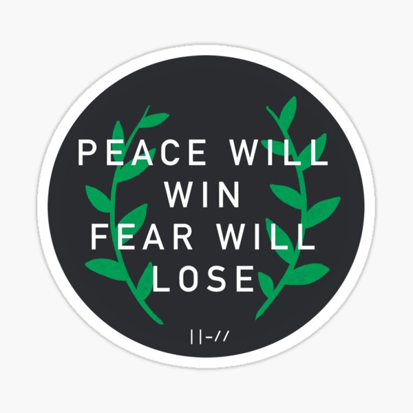 Item preview, Peace Will Win  designed and sold by CarrieDonovan.