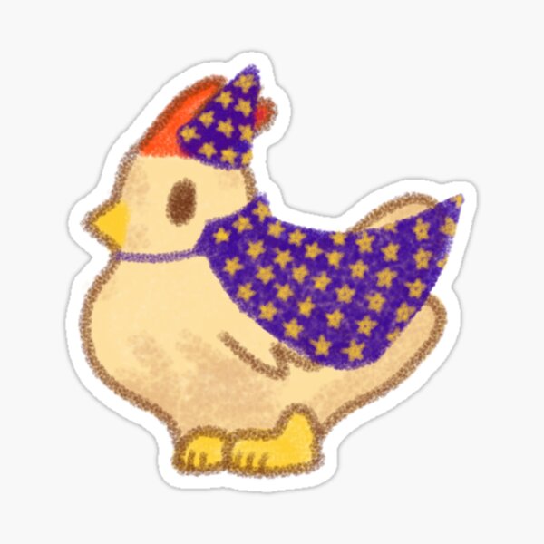 Item preview, magic wizard stardew chicken designed and sold by AJM03.
