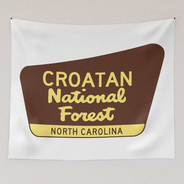 Item preview, Croatan National Forest North Carolina Laptop Luggage Bumper  designed and sold by DESTINATIONS DECAL.