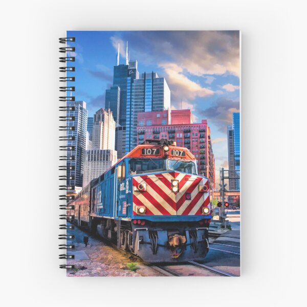 Item preview, Chicago Metra Train Downtown designed and sold by Christopher Arndt.