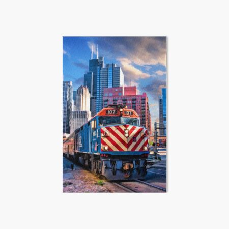 Item preview, Chicago Metra Train Downtown designed and sold by Christopher Arndt.