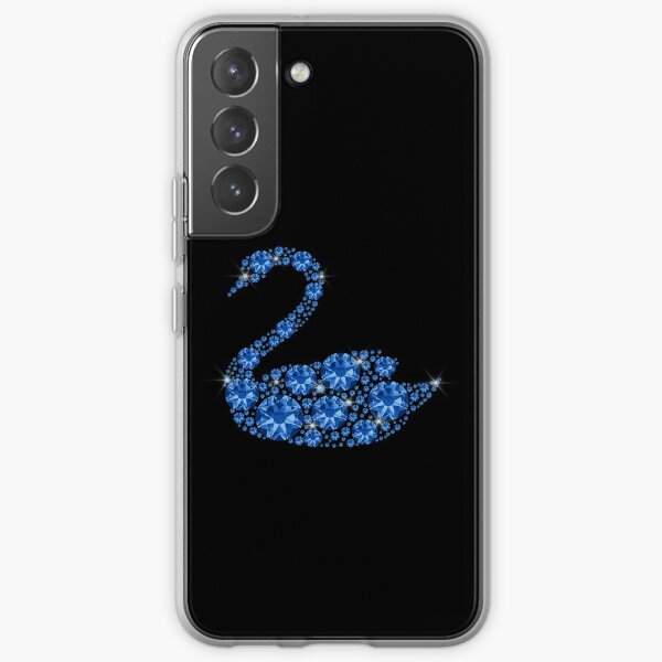 Blue Diamond Swan Samsung Galaxy Soft Case