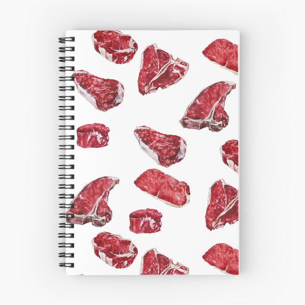 Item preview, Steak Watercolor Food Illustration designed and sold by Uplift Illustrations.