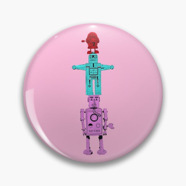 Item preview, Robot Totem - Color Invert designed and sold by Alex Sinclair.