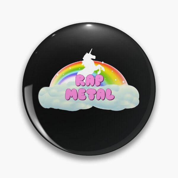 Item preview, RAP METAL UNICORN RAINBOW designed and sold by sherwinc.