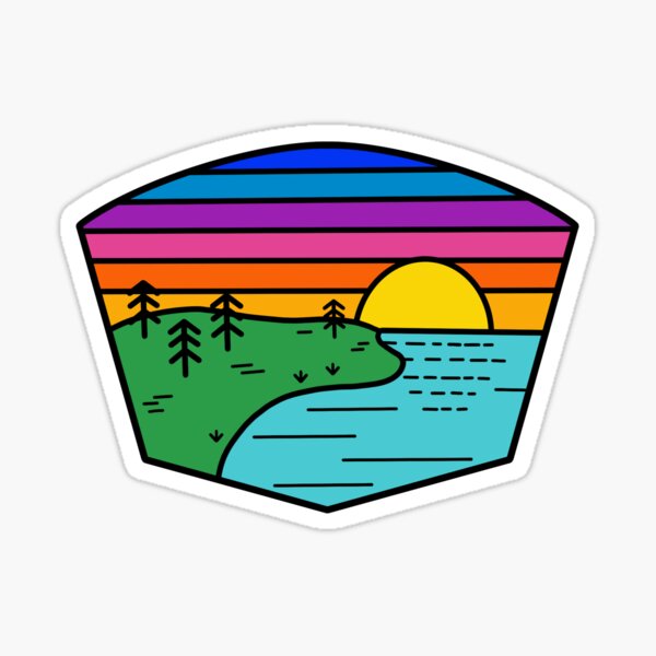 Item preview, Sunset Over Water designed and sold by FreestyleTravel.