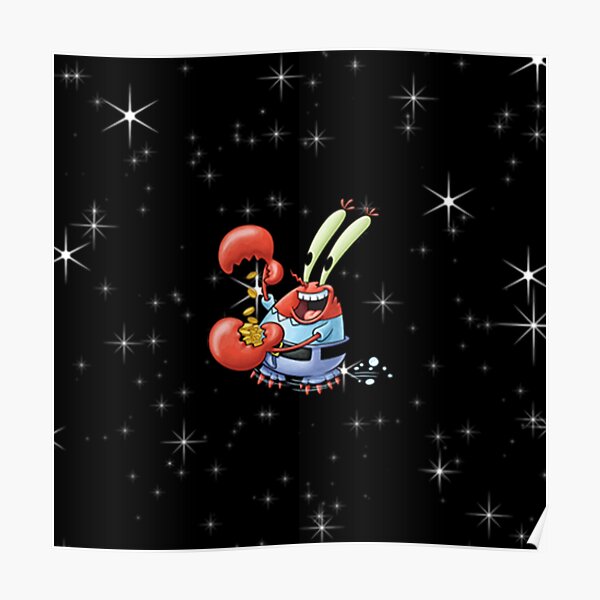 Mr Krabs Pretty Aesthetic Design Poster For Sale By Pinkbubbles25