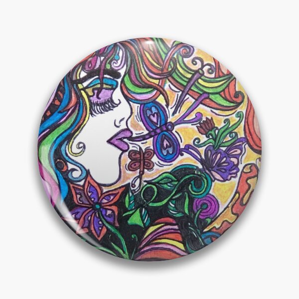 Item preview, Psychedelic fantasies and butterflies.  designed and sold by WildValentine.