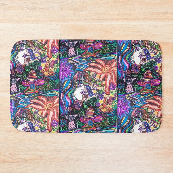 Item preview, Psychedelic fantasies and butterflies.  designed and sold by WildValentine.