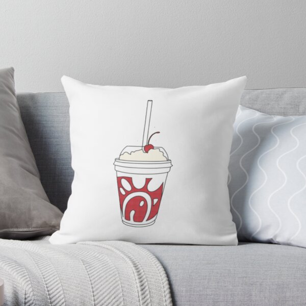 chick fil a milkshake Throw Pillow