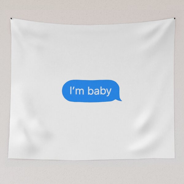 Item preview, I’m Baby text designed and sold by buckal.