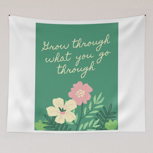 Item preview, Inspiring Growth Quote designed and sold by Kate_Create.