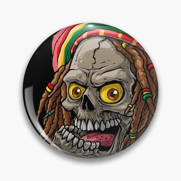 Item preview, Rastafarian skull designed and sold by eDigi-Arts.