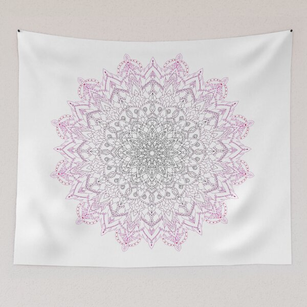 Item preview, Black to Pink Mandala  designed and sold by Artie297.