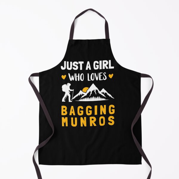 Item preview, Just a Girl Who Loves Bagging Munros - Hiking, Hillwalking designed and sold by MadPanda.