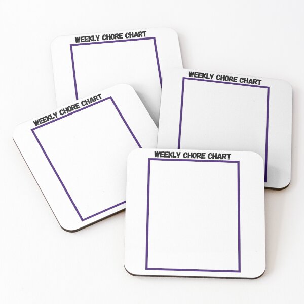 Item preview, Weekly Chore Chart for Organisation designed and sold by KayLadyBug.
