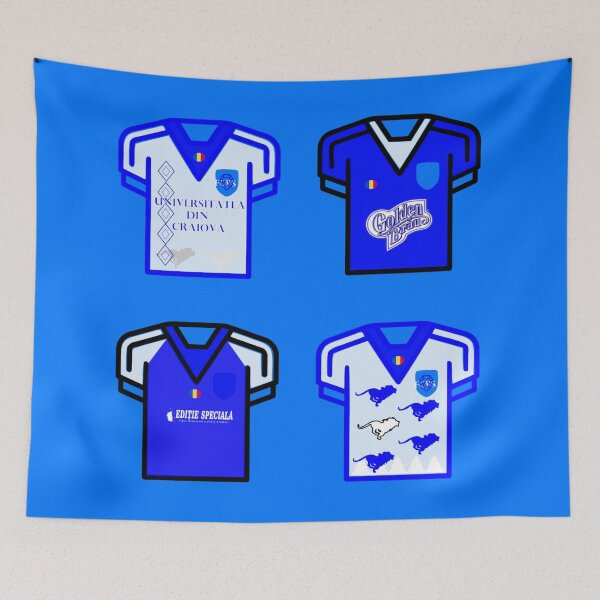 Item preview, Craiova Football Kits - design by stadiamap designed and sold by stadiamap.
