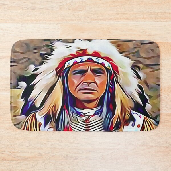 Item preview, Native American Indian Chief with War Bonnet designed and sold by Sunleil.