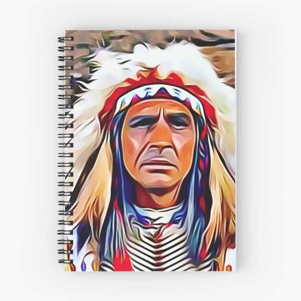 Item preview, Native American Indian Chief with War Bonnet designed and sold by Sunleil.
