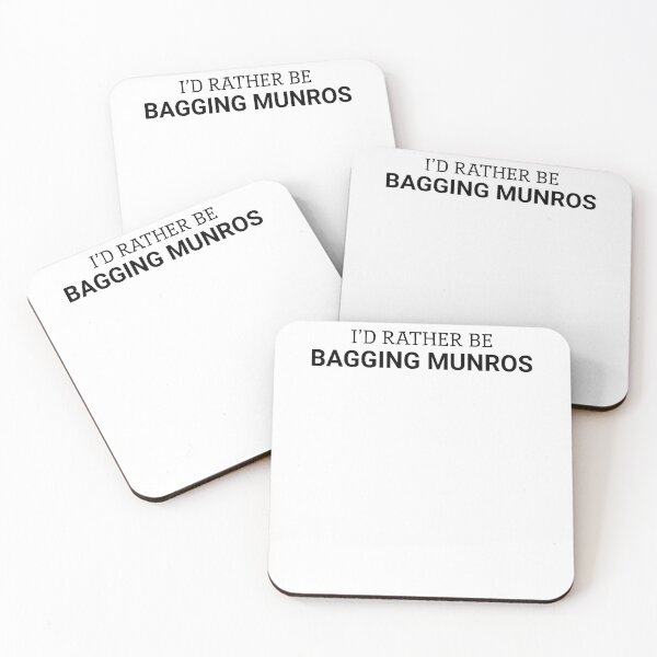 Item preview, I'd Rather Be Bagging Munros designed and sold by MadPanda.