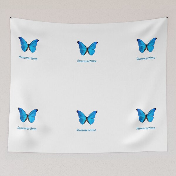 Item preview, Summertime Blue Butterfly designed and sold by Hazel Morris.