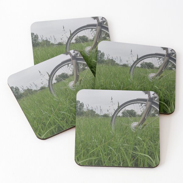 Item preview, bike in grass designed and sold by TessaSwennen.