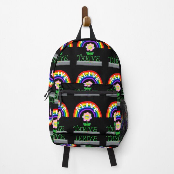 Item preview, Vivo para prosperar Flor del arco iris designed and sold by Deborah Camp.