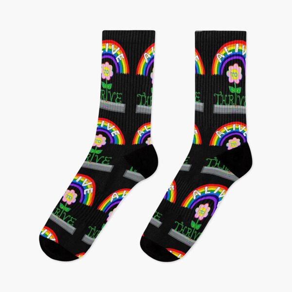 Item preview, Alive to Thrive Rainbow Flower  designed and sold by Deborah Camp.