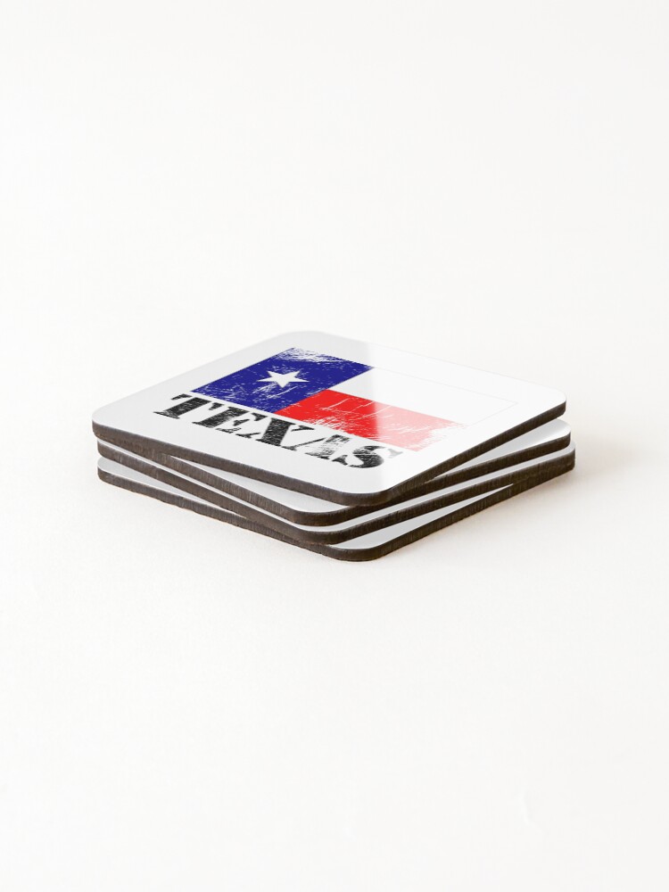 Thumbnail 4 of 5, Coasters (Set of 4), Texas flag designed and sold by RPHDesigns.