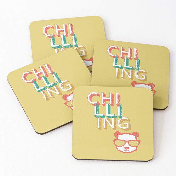 Item preview, Chilling Panda with Sunglasses - Distressed with Vintage Colors  designed and sold by Graphicpurpose.