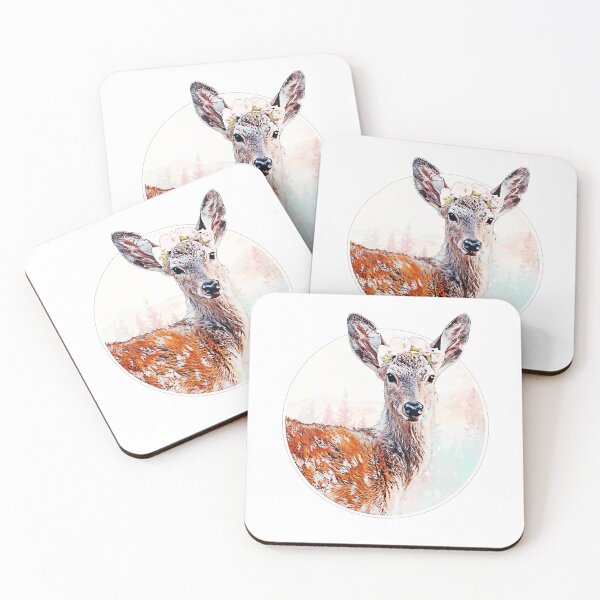 Item preview, Deer designed and sold by ohdaintyduck.