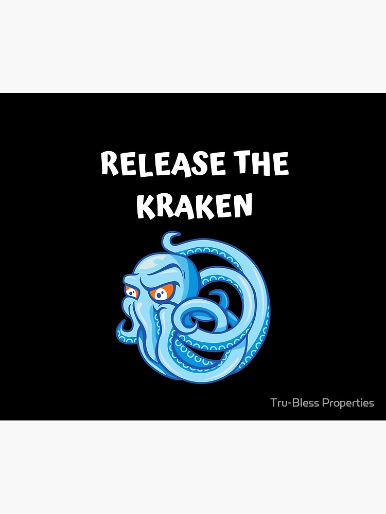 Disover Release The Kraken Design Shower Curtain
