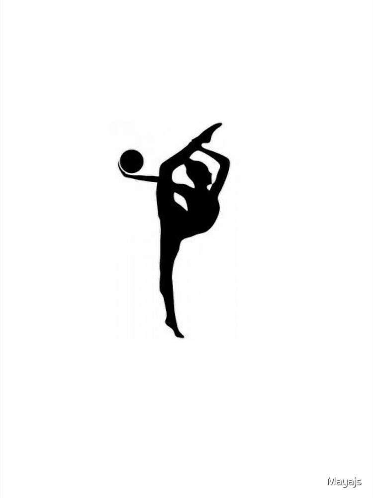 Rhythmic Gymnastics Silhouette Photo Print, Zazzle