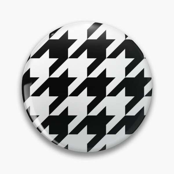 Item preview, 2020 Black and White Houndstooth designed and sold by byink.