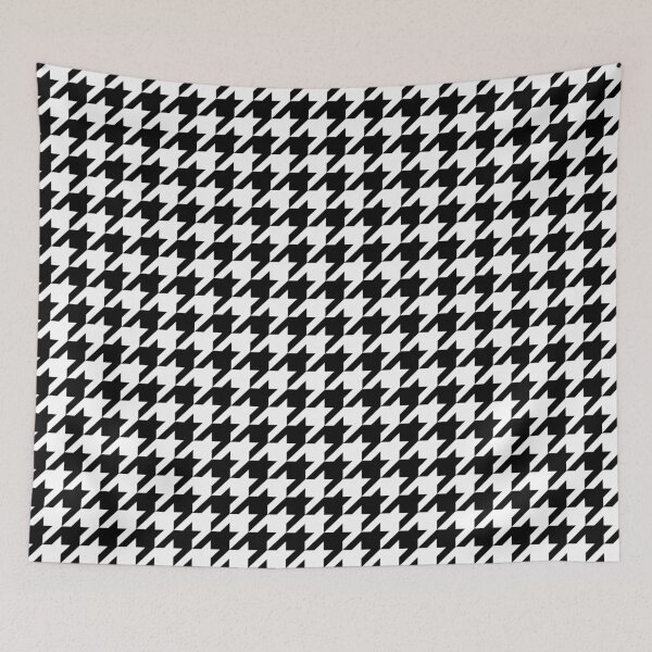 Item preview, 2020 Black and White Houndstooth designed and sold by byink.