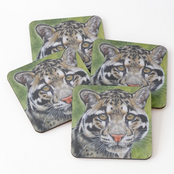 Item preview, Berry's Clouded Leopard designed and sold by BarbBarcikKeith.