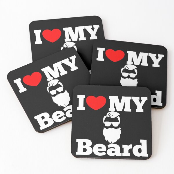 Item preview, I Love My Beard designed and sold by thebearderhood.