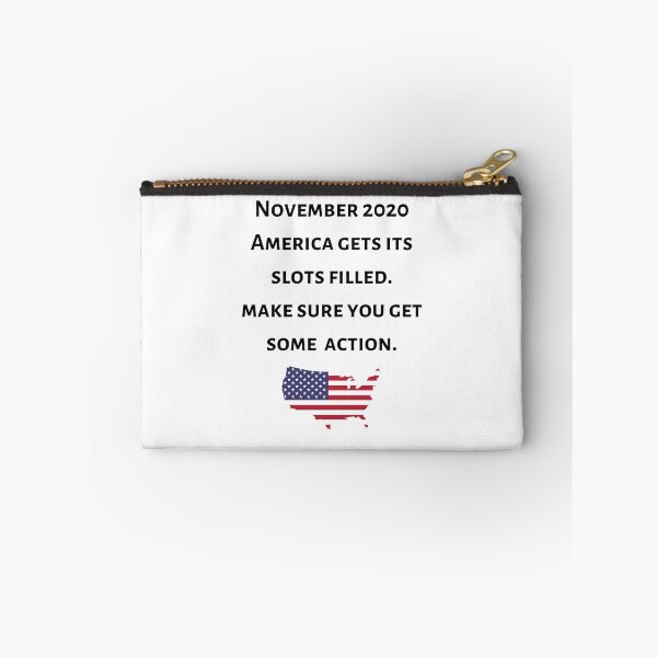 Artikelvorschau, November 2020 America Gets Its Slots Filled. Make Sure You Get Some Action. Will You? USA Presidential Election 2020 entworfen und verkauft von Uttershirt.