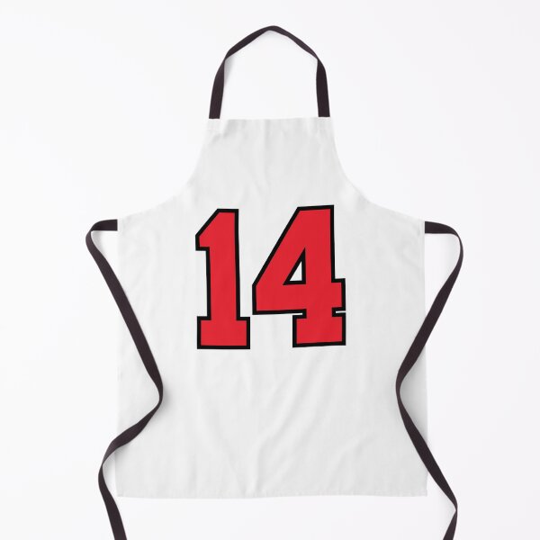 Item preview, 14 Sports Jersey Fourteen Red Number Black designed and sold by infrontofyou.