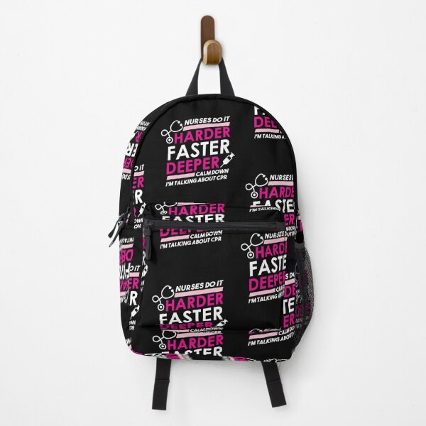 Item preview, Funny Nurse Appreciation Graphic Nurses Do It Harder Faster Deeper CPR designed and sold by JessieJune.
