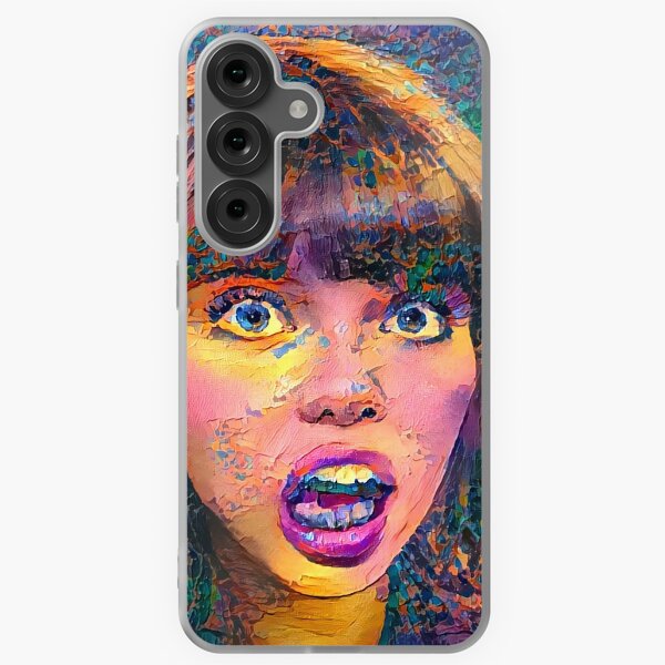 Item preview, Funny surprised lady face designed and sold by siwabudda.