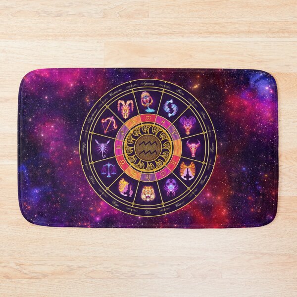 Item preview, Aquarius Zodiac Lightburst - Circle designed and sold by ifourdezign.