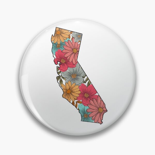 Item preview, Floral California  designed and sold by Emily Walden.
