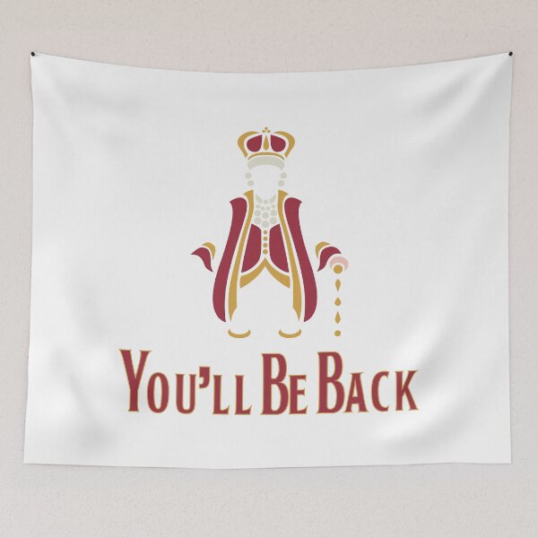 Item preview, You'll Be Back King Motif designed and sold by arturekdesign.