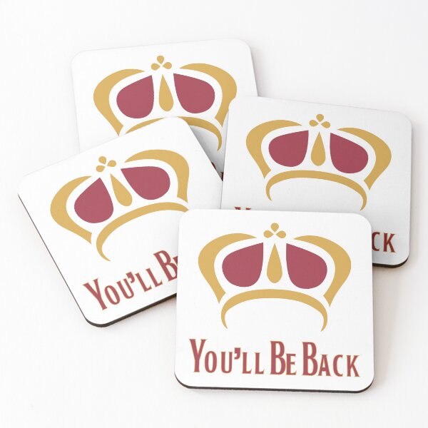 Item preview, You'll Be Back Crown Motif designed and sold by arturekdesign.