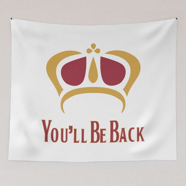 Item preview, You'll Be Back Crown Motif designed and sold by arturekdesign.