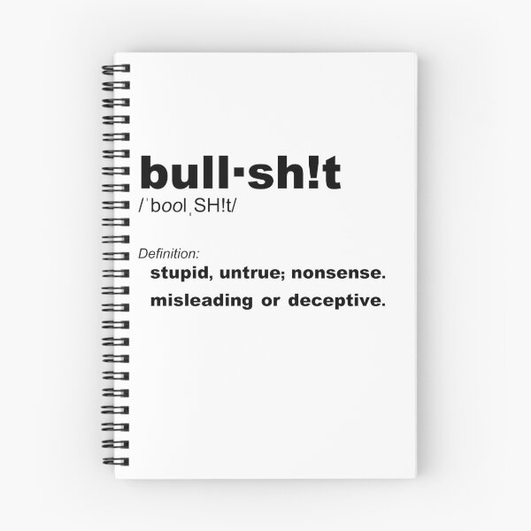 Item preview,  FUNNY bull-sh!t definition - STUPID untrue NONSENSE designed and sold by originalsusie.
