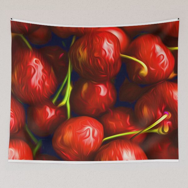 Item preview, Sweet like Cherries Digital oil Painting designed and sold by LJWDesigns.